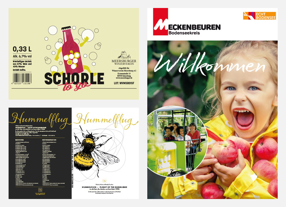 Beispiele Gestaltung und Grafik