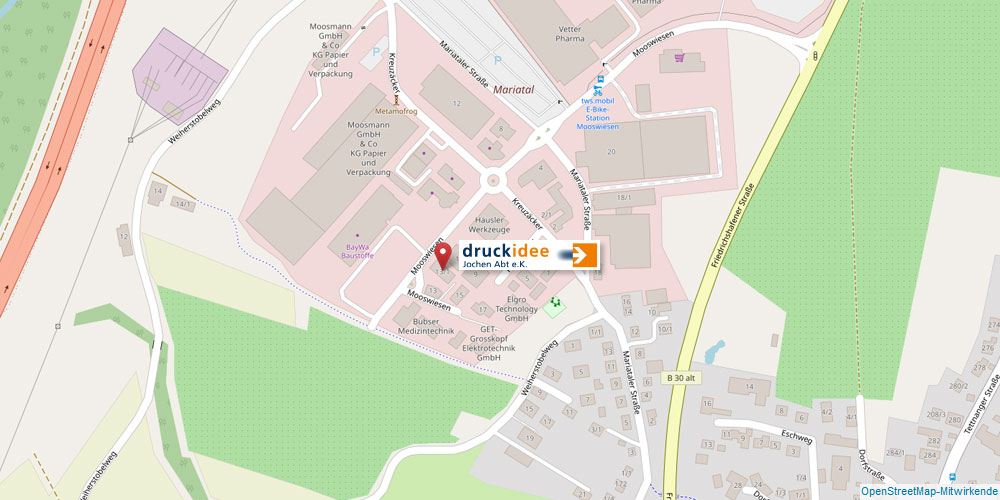OpenStreetMap druckidee Abt