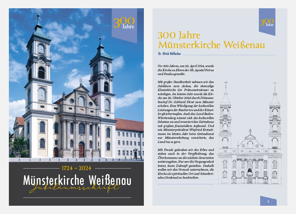 Broschüre Münsterkirche Weißenau